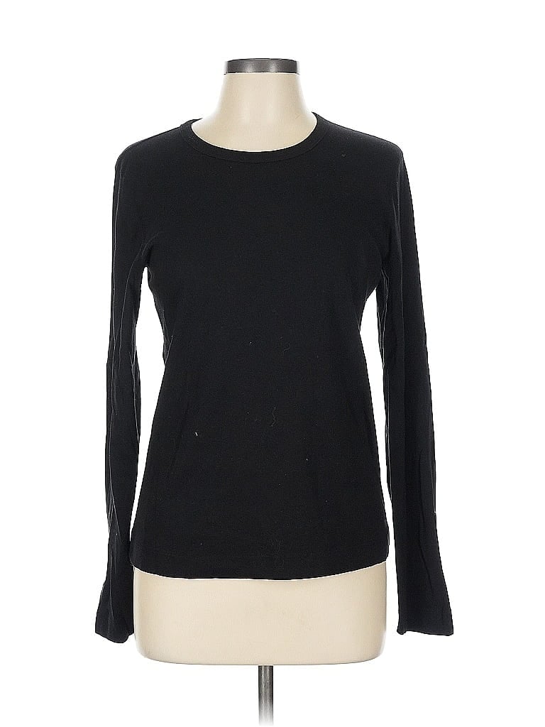Pre-owned Three Dots Pullover Sweater In Black