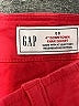 Gap 100% Cotton Solid Red Shorts Size 00 - photo 3