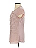 The Limited 100% Polyester Pink Short Sleeve Blouse Size XS (tall) - photo 5