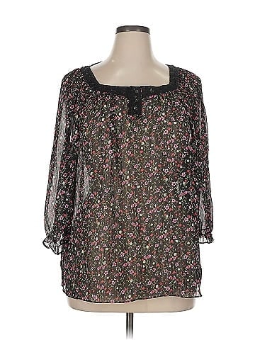 New Directions 3/4 Sleeve Blouse (view 1)