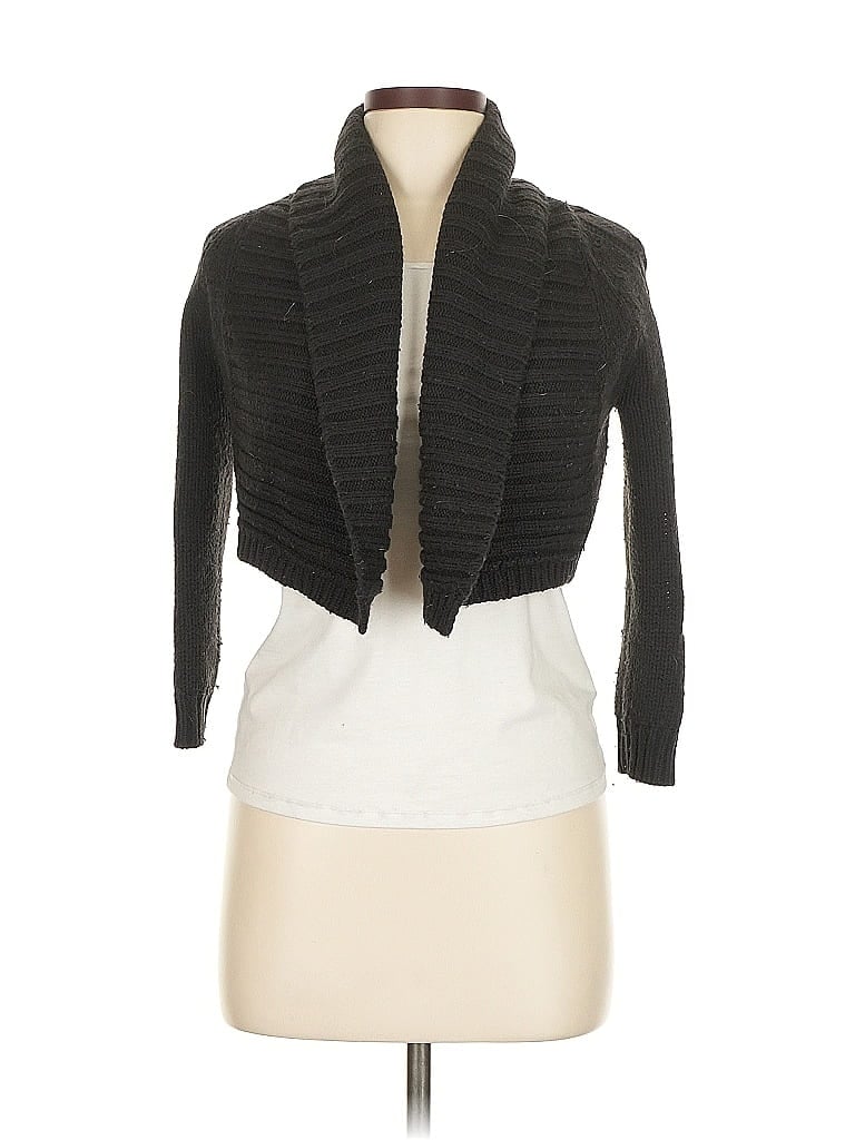 Pre-owned Express Cardigan Sweater In Black
