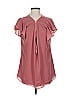 City Chic 100% Polyester Pink Short Sleeve Blouse Size XXS - photo 1