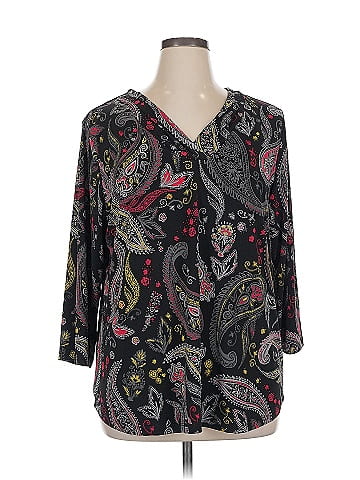 Allison Daley 3/4 Sleeve Blouse (view 1)