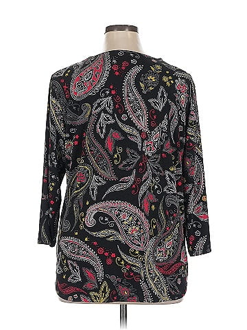 Allison Daley 3/4 Sleeve Blouse (view 2)