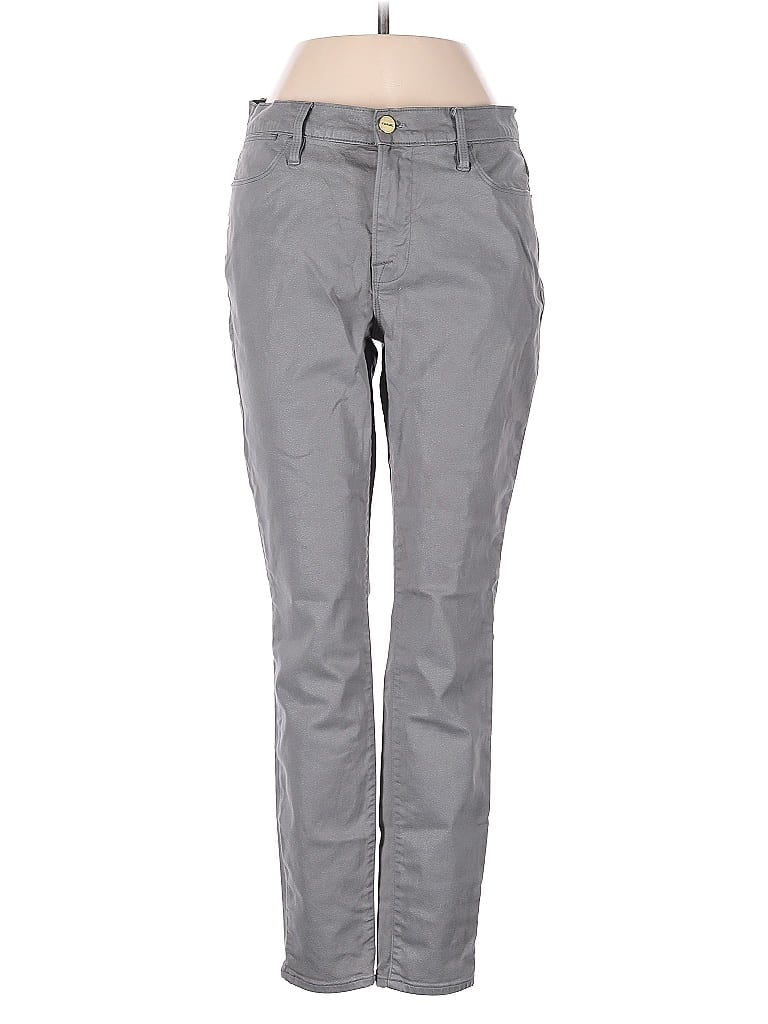 Pre-owned Frame Casual Pants In Gray