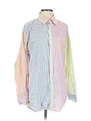 Solid & Striped Long Sleeve Button Down Shirt