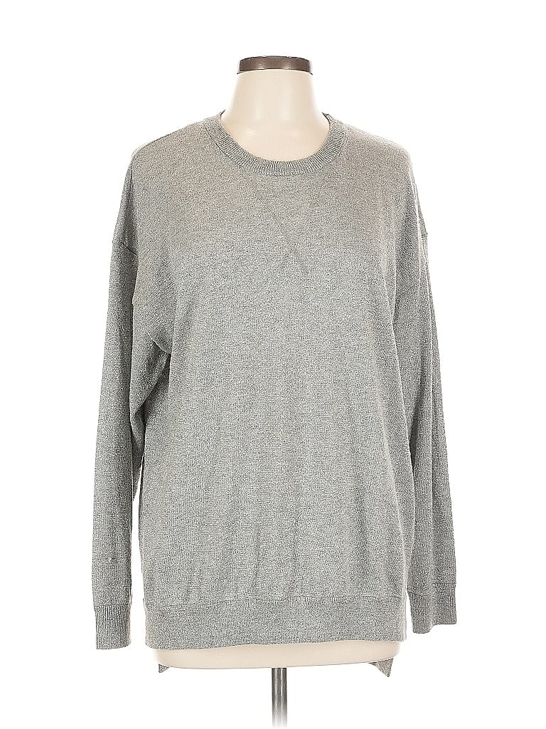 Pre-owned Splendid Pullover Sweater In Silver
