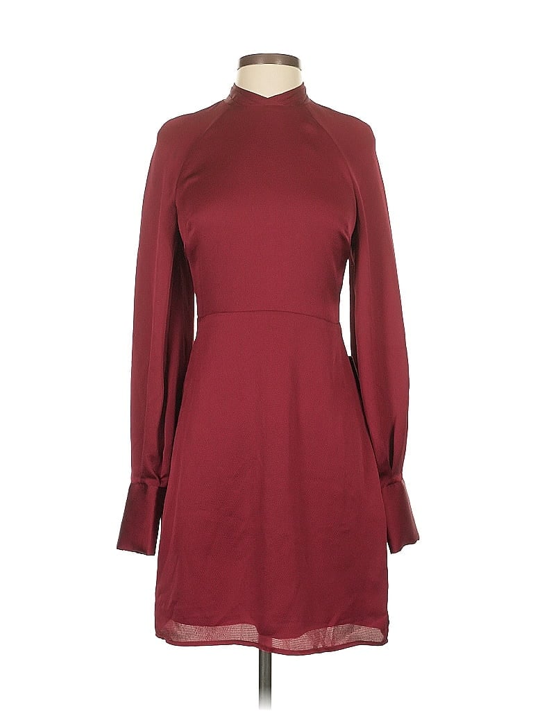 Click to view more detailed imagery on our partner's website Pre-owned Express Casual Dress In Burgundy