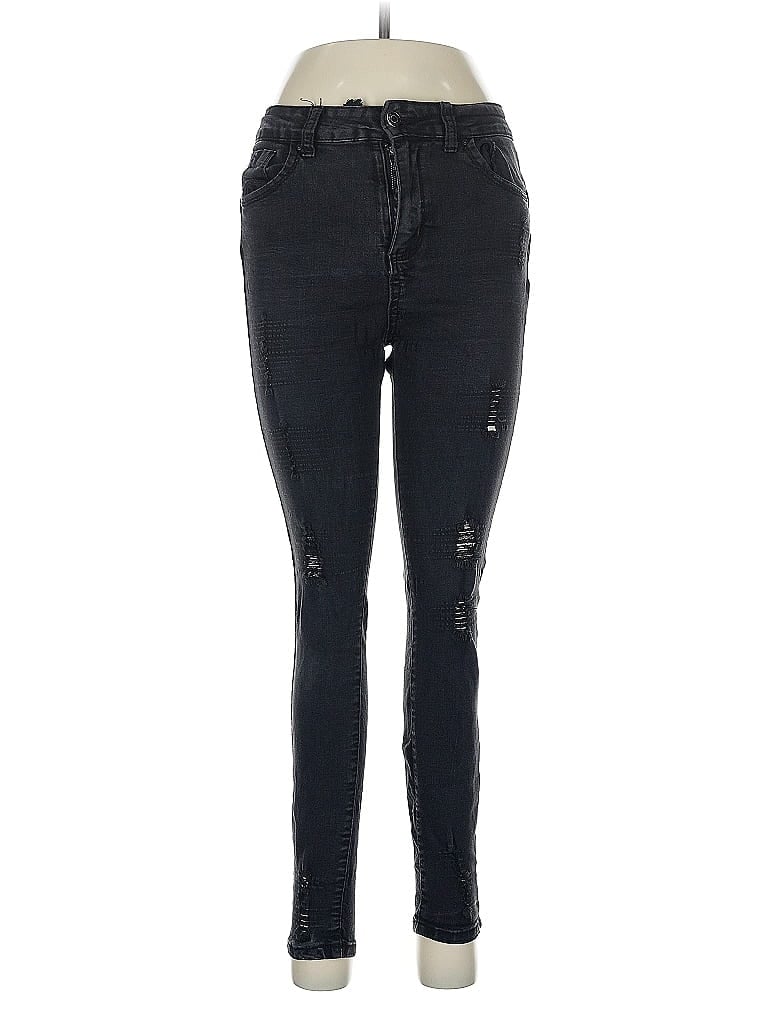 Pre-owned Wax Jean Jeans In Black