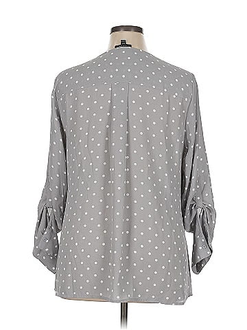 Lane Bryant Outlet 3/4 Sleeve Blouse (view 2)