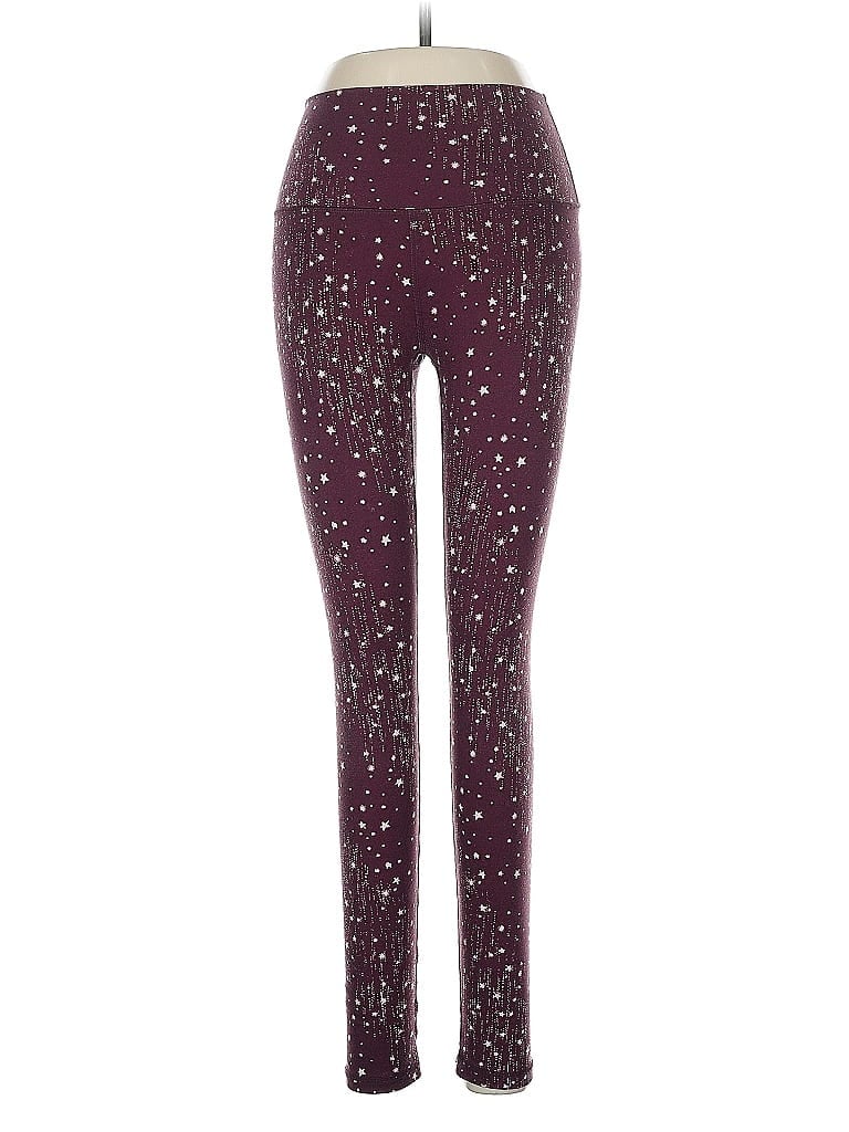 Pre-owned Aerie Leggings In Purple