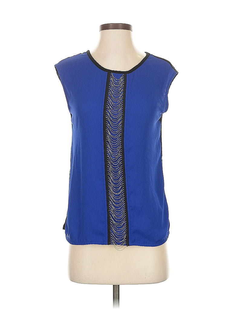 Click to view more detailed imagery on our partner's website Pre-owned A. Byer Sleeveless Blouse In Blue