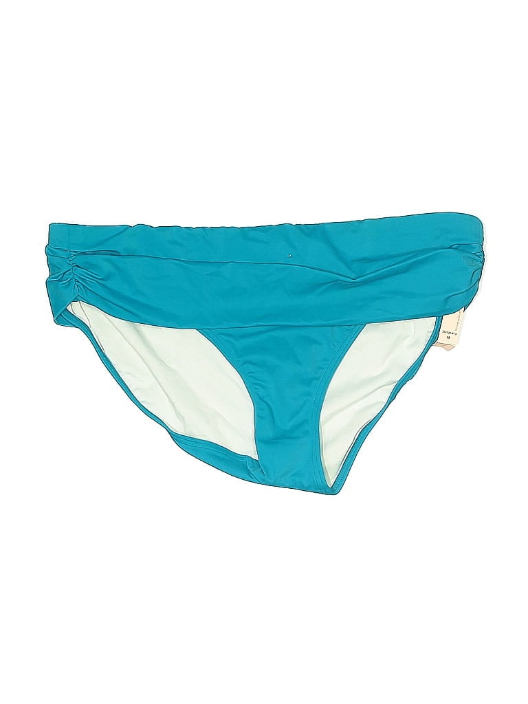 Pre-owned Victoria's Secret Swimsuit Bottoms In Blue