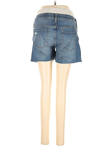 Isabel Maternity Denim Shorts (view 2)