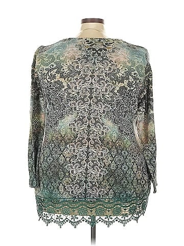One World 3/4 Sleeve Blouse (view 2)