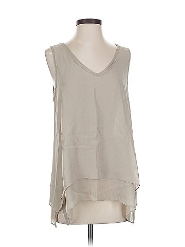 Calypso St. Barth Sleeveless Silk Top (view 1)
