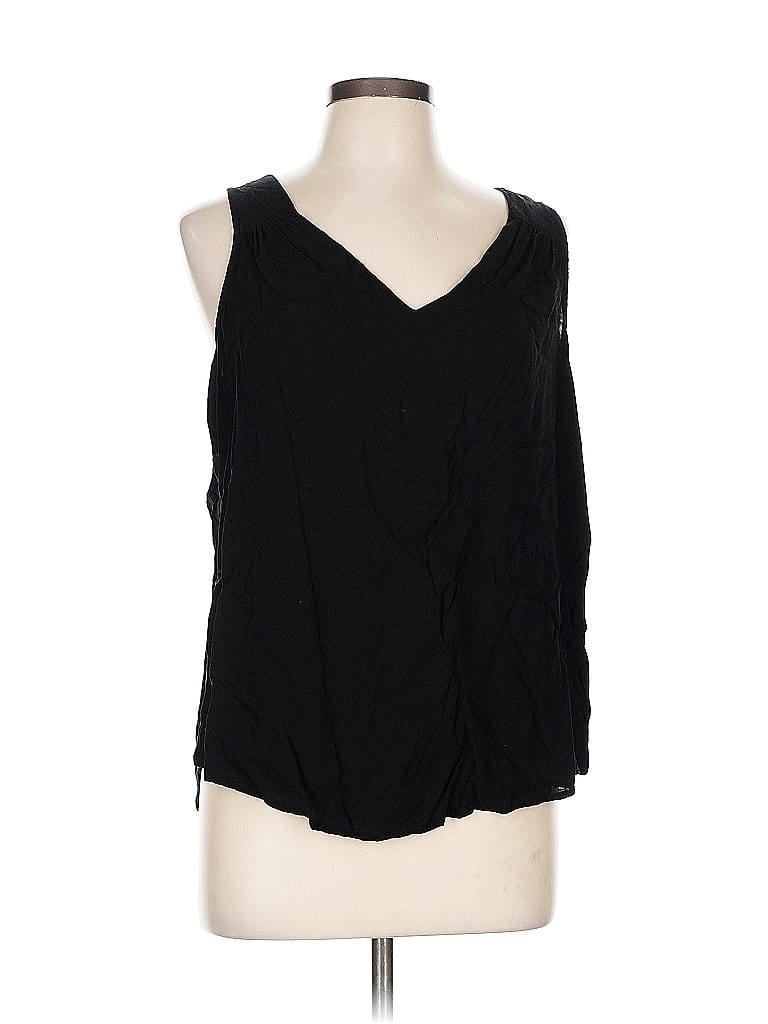 Pre-owned Old Navy Sleeveless Blouse In Black