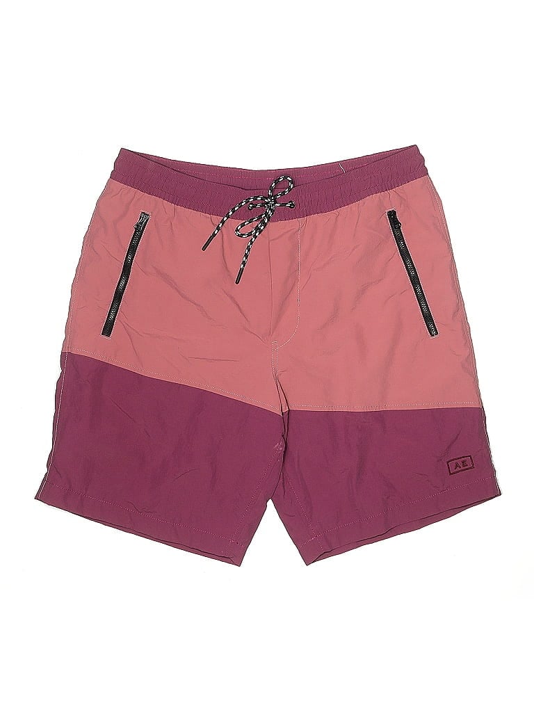 Pre-owned American Eagle Outfitters Board Shorts In Pink