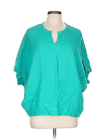 Marc New York Andrew Marc Short Sleeve Blouse (view 1)