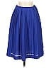 Banana Republic 100% Polyester Solid Blue Formal Skirt Size XS - photo 1