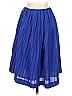 Banana Republic 100% Polyester Solid Blue Formal Skirt Size XS - photo 2