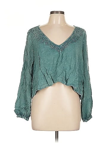 Ecote 3/4 Sleeve Blouse (view 1)