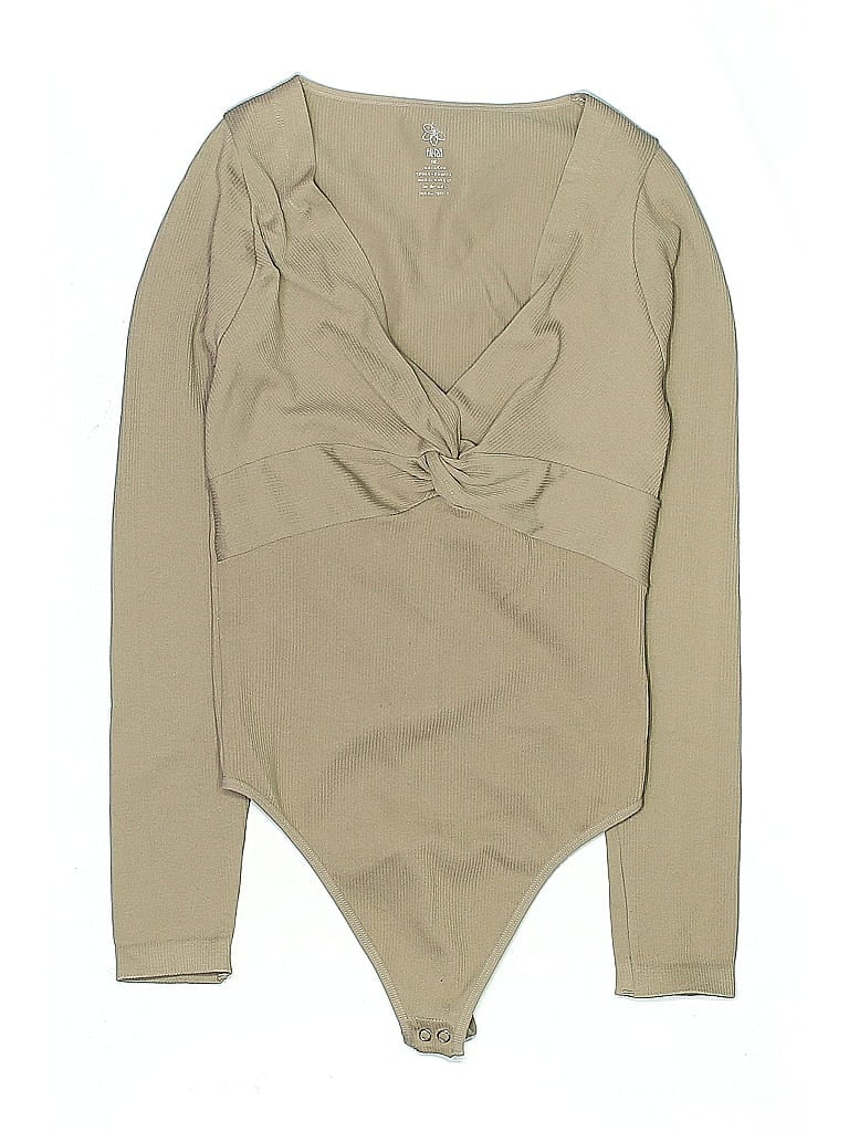 Pre-owned Aura Bodysuit In Brown