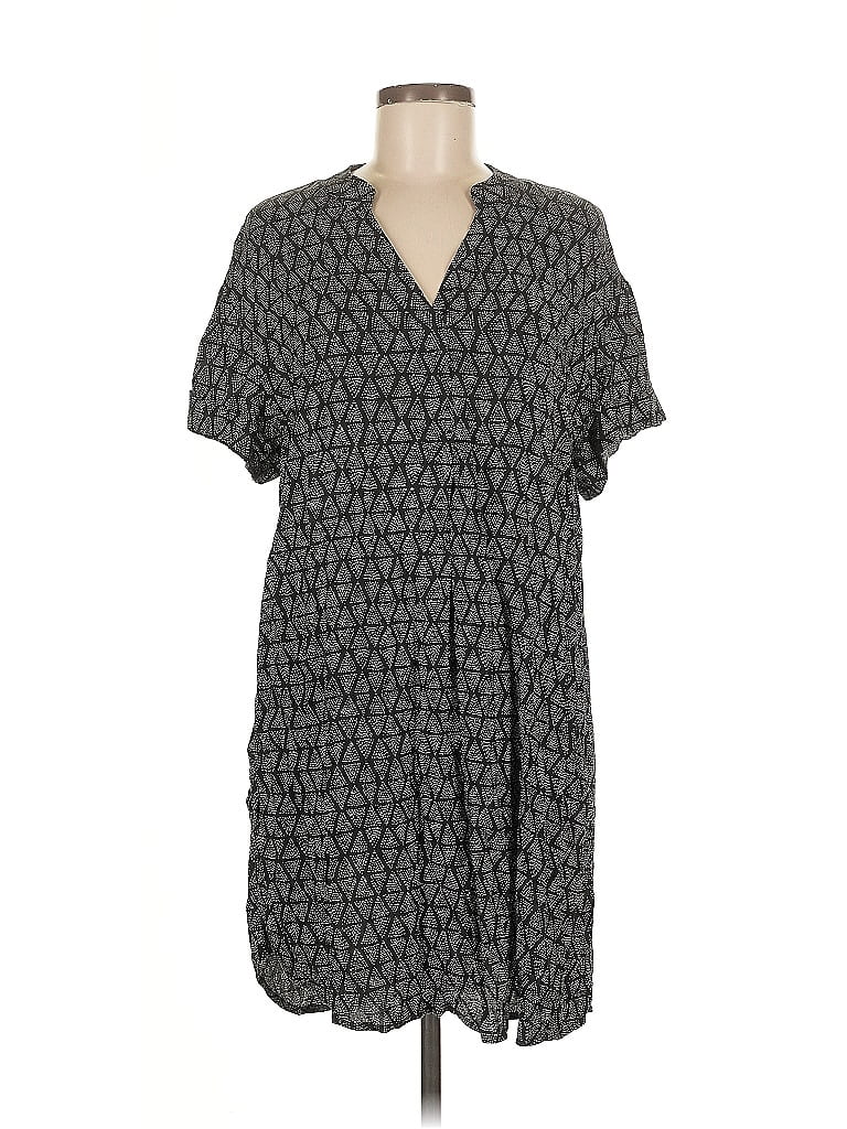 Pre-owned H&m Casual Dress In Gray
