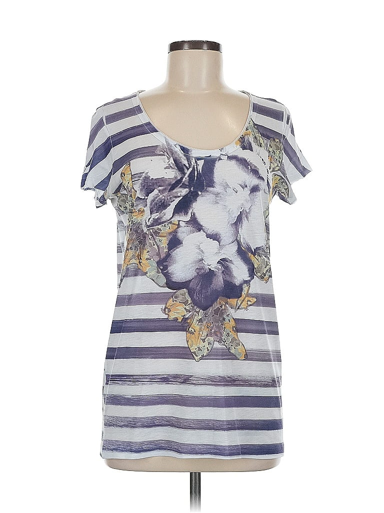 Click to view more detailed imagery on our partner's website Pre-owned Dkny Jeans Short Sleeve T-shirt In Purple