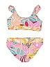 Maaji Print Pink Two Piece Swimsuit Size 4T (estimated) - photo 2