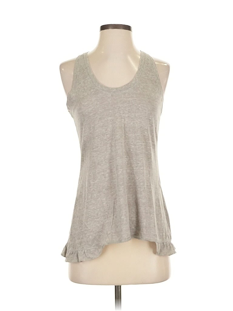 Pre-owned Banana Republic Sleeveless T-shirt In Gray