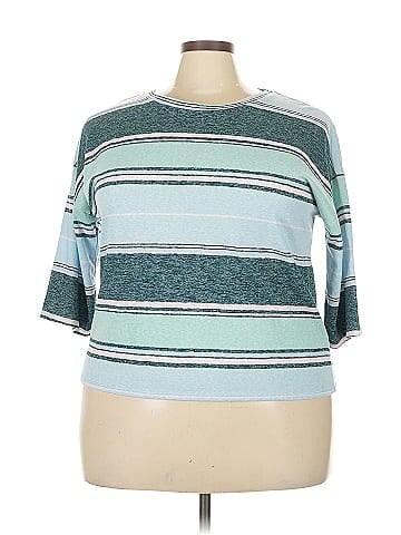 NY Collection 3/4 Sleeve T-Shirt (view 1)