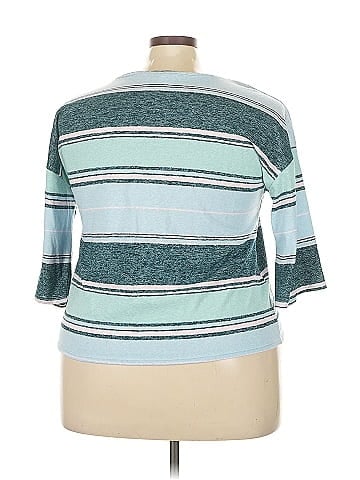 NY Collection 3/4 Sleeve T-Shirt (view 2)