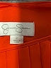 Jessica Simpson 100% Polyester Solid Orange Cocktail Dress Size 2 - photo 6