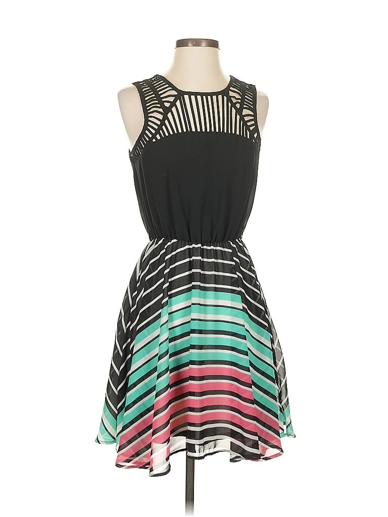 Pre-owned Candies Candie's Cocktail Dress In Black