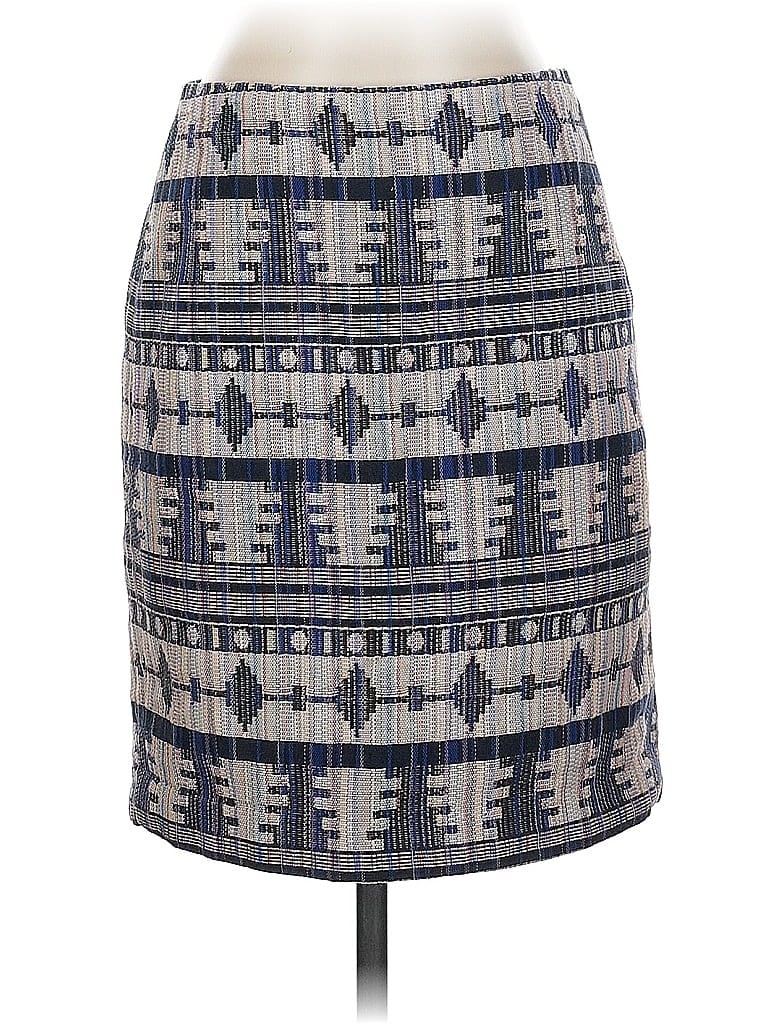 Pre-owned Ann Taylor Factory Casual Skirt In Blue