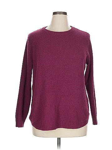 Pink Clover Pullover Sweater (view 1)