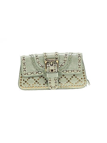Isabella Fiore Leather Clutch (view 1)
