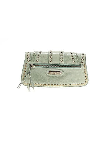 Isabella Fiore Leather Clutch (view 2)