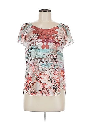 One World Short Sleeve Blouse (view 1)
