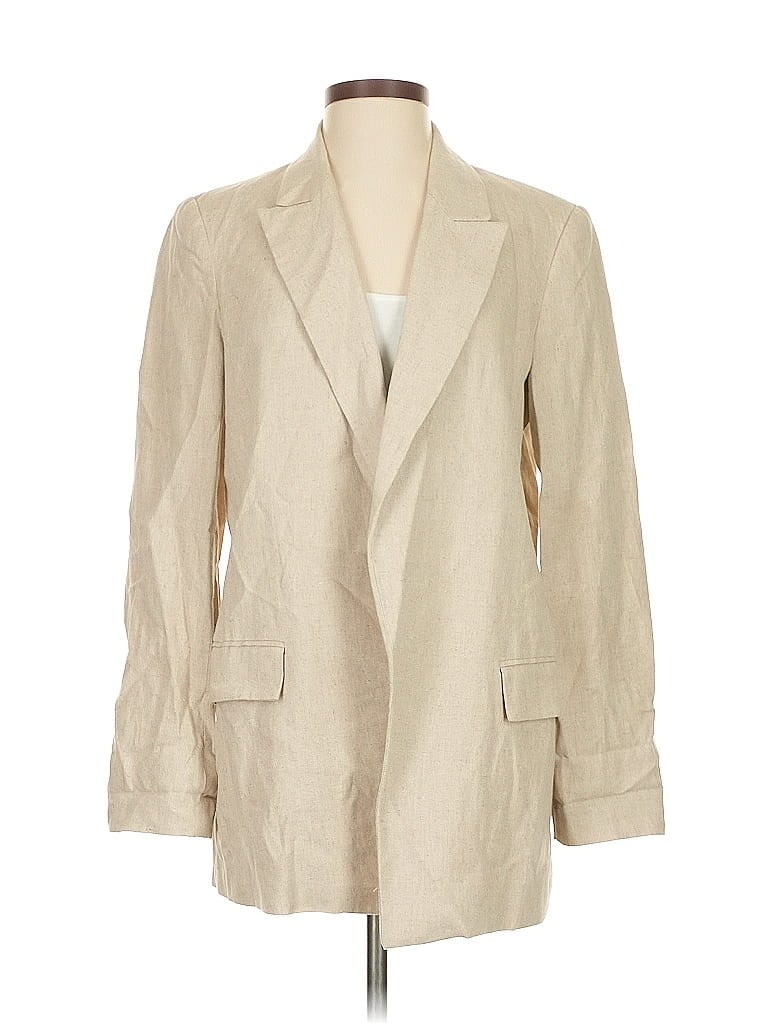 Click to view more detailed imagery on our partner's website Pre-owned Zara Blazer Jacket In Brown