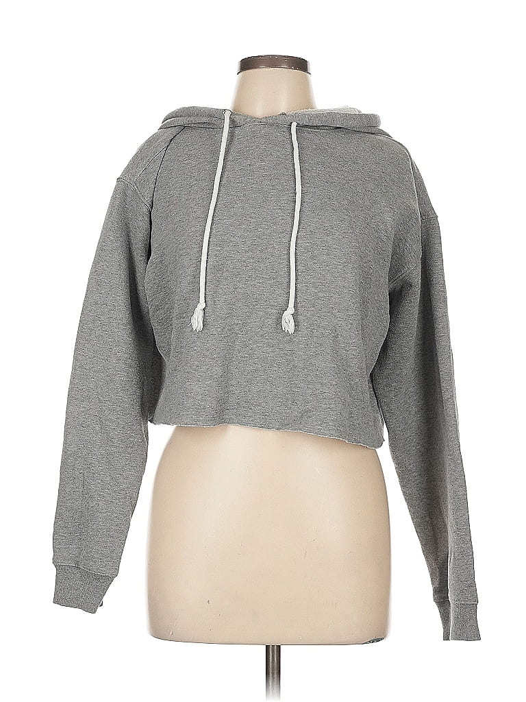Pre-owned Wild Fable Sweatshirt In Gray