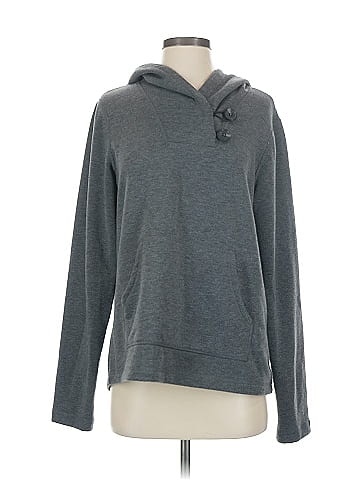 Hem & Thread Pullover Hoodie (view 1)