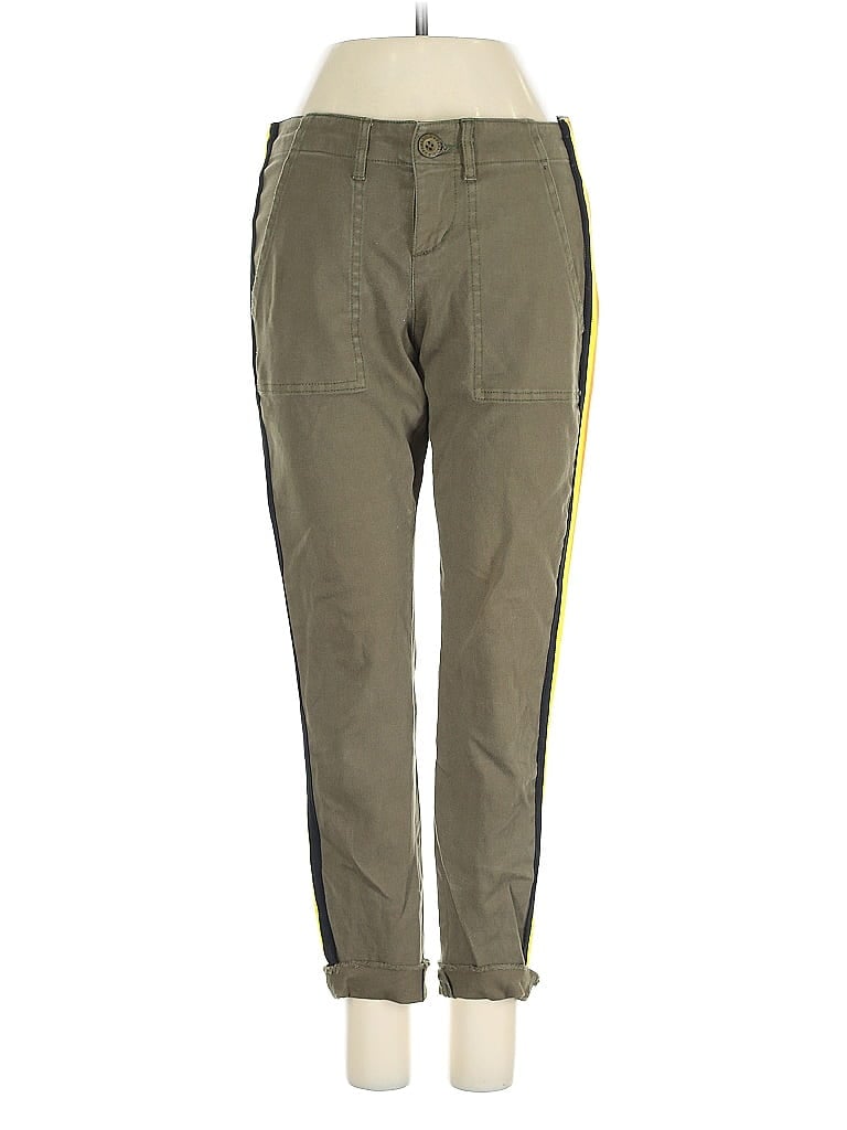 Pre-owned Pam & Gela Jeggings In Green