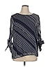 Pale Sky 100% Polyester Gray 3/4 Sleeve Blouse Size XL - photo 1
