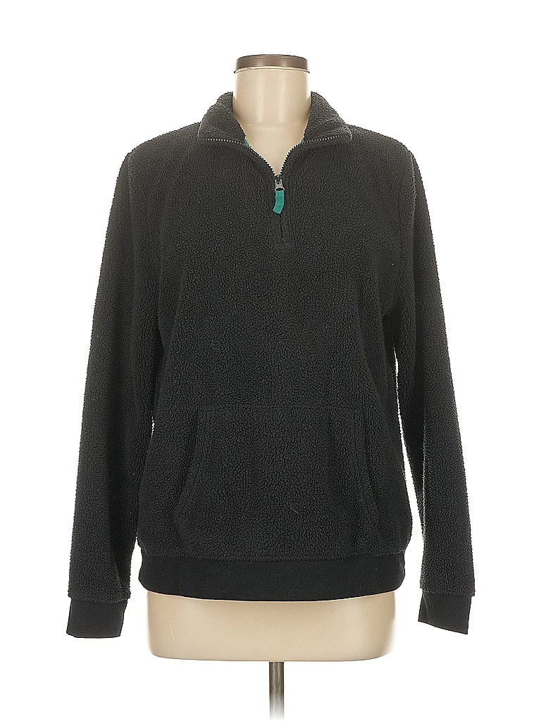 Pre-owned St. John's Bay Pullover Sweater In Black
