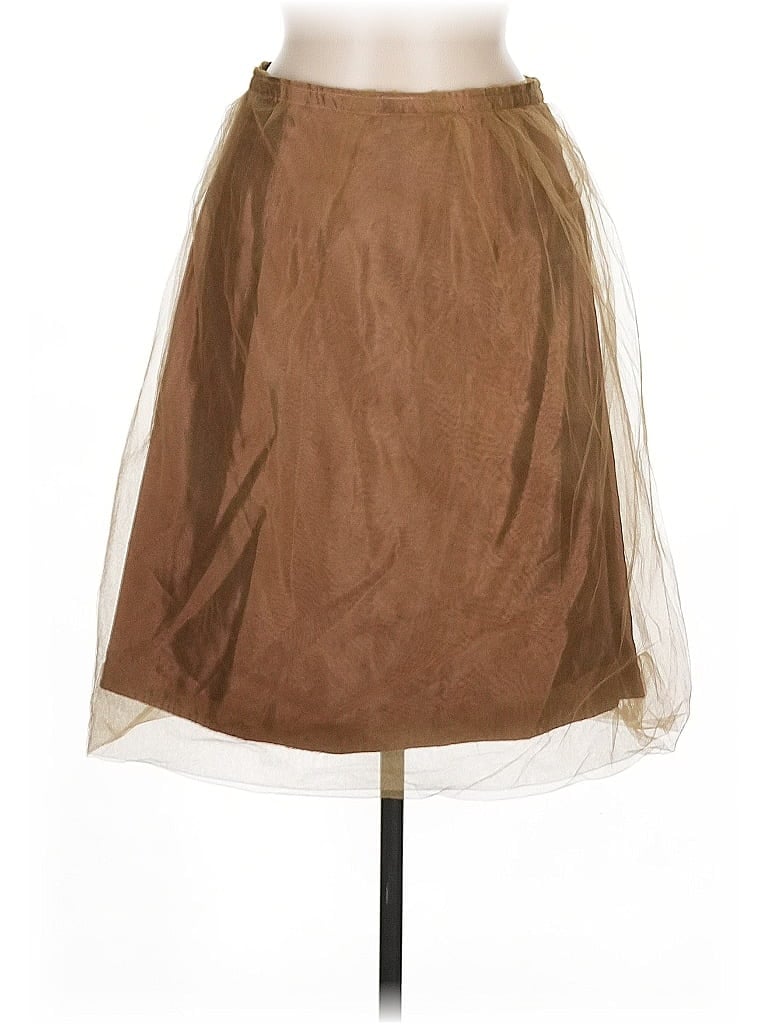 Click to view more detailed imagery on our partner's website Pre-owned Scott Mcclintock Formal Skirt In Brown