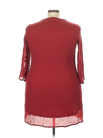 Indigo Rose 3/4 Sleeve Blouse (view 2)