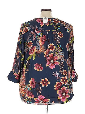 JM Collection 3/4 Sleeve Blouse (view 2)