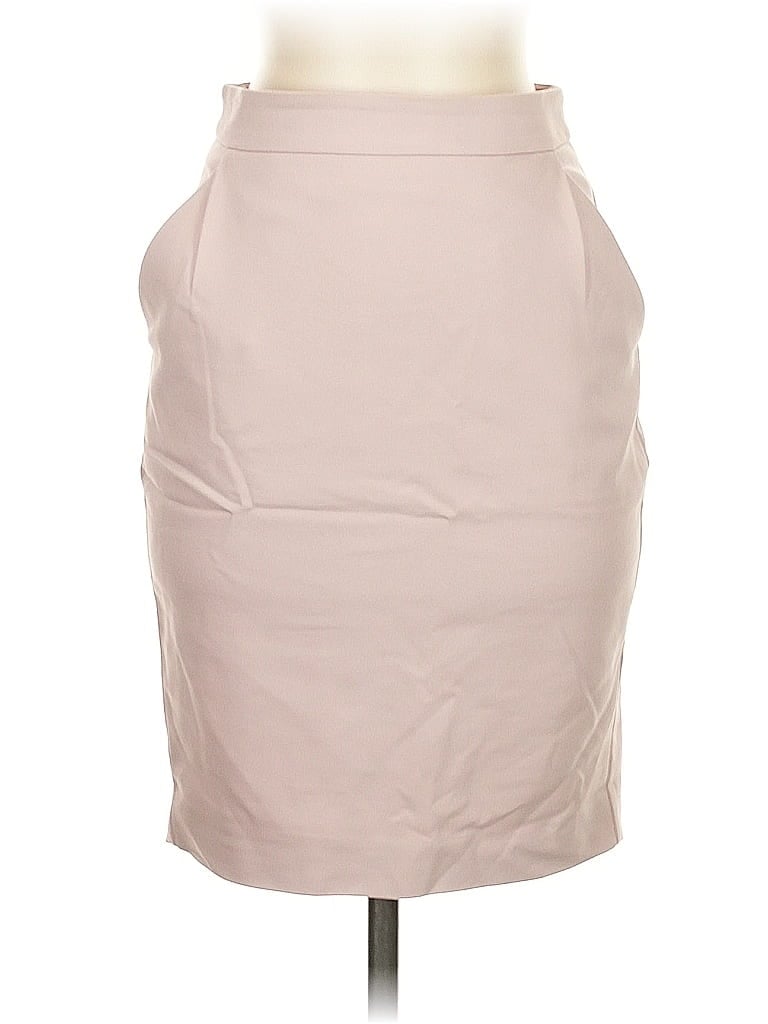 Pre-owned Express Formal Skirt In Brown